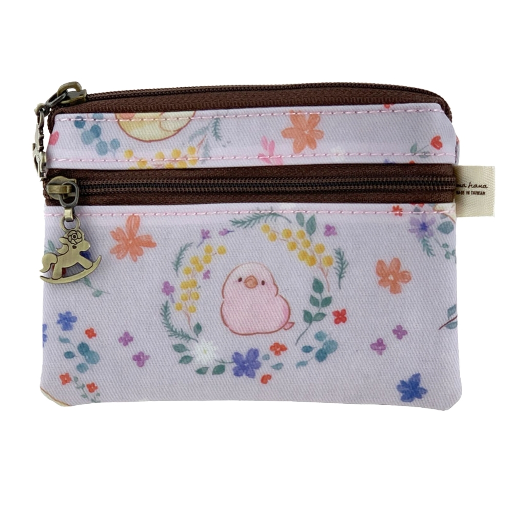 Waterproof Bird Coin Purse Keychain Pouch Holder